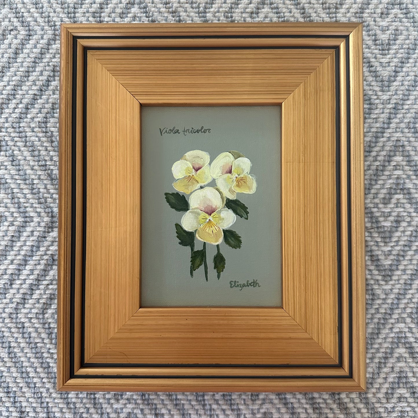 Yellow Pansies