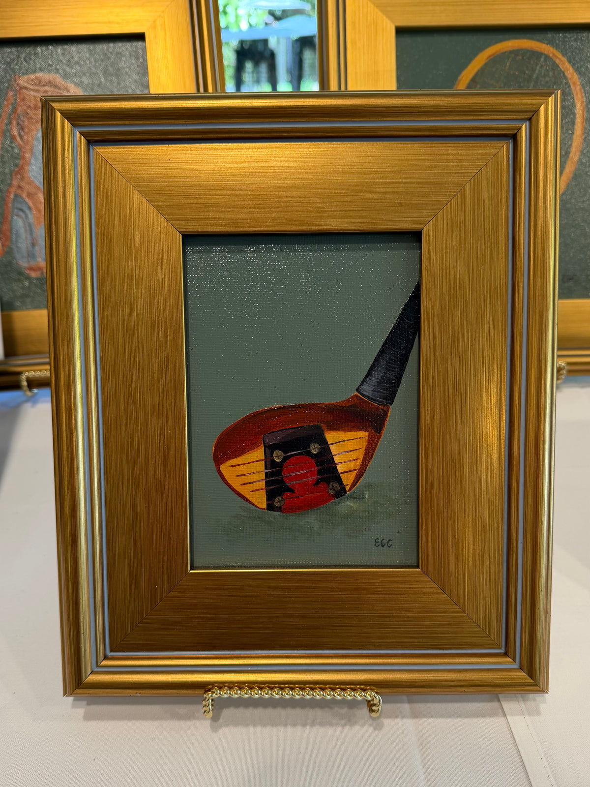 Vintage Persimmon Driver - Key Insert