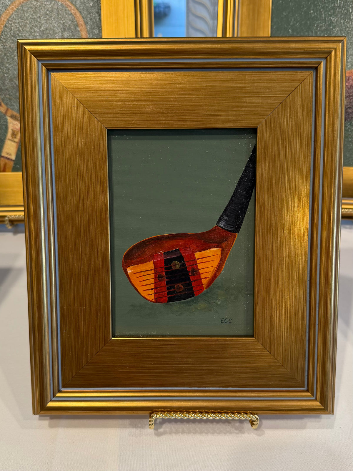 Vintage Persimmon Driver - Stripe Insert